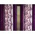 Styletex Polyester Door Curtain Purple Pack of 2 Pcs