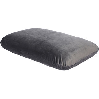                       Flipon Orthopedic Pillow  Memory Foam Gel- Infused  Sleeping for Back and Side Sleepers  400 GSM Velvet Pillow Cover                                              