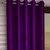 Styletex Polyester Door Curtain Purple Pack of 4 Pcs