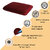 Flipon Gel-Infused Orthopedic Memory foam Pillow for Good Sleep, Medium Size (22  15  4.2)