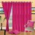 Styletex Polyester Door Curtain Pink Pack of 3 Pcs