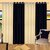 Styletex Polyester Long Door Curtain Multicolor Pack of 4 Pcs