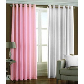                       Styletex Polyester Door Curtain Multicolor Pack of 2 Pcs                                              