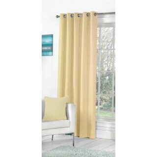                       Styletex Polyester Long Door Curtain Beige (Single Piece)  Pack of 1                                              