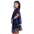 Kid Kupboard Sleeveless Girls Floral Multicolor Stitched Cotton Lehenga Choli with Dupatta