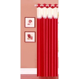 Styletex Polyester Door Curtain Red (Single Piece) Pack of 1 Styletex Polyester Door Curtain Red (Single Piece) Pack of 1