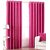 Styletex Polyester Long Door Curtain Pink Pack of 2 Pcs