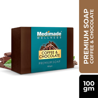                       Medimade Coffee & Chocolate Premium Soap - 100 gm                                              
