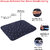 Flipon Orthopedic Pillow  Memory Foam Gel- Infused  Sleeping for Back and Side Sleepers  Cotton Pillow Cover