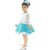 NFC FASHIONS Girls Midi/Knee Length Festive/Wedding Dress (Blue, Fashion Sleeve)