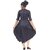 NFC FASHIONS Girls Calf Length Festive/Wedding Dress (Black, 3/4 Sleeve)