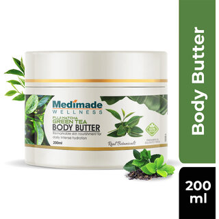                       Medimade Fuji Matcha Green Tea Body Butter - 200 ml                                              