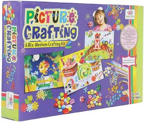KIDOS Picture Crafting DIY Hobby A Lovers Delight for Kit Learn Creativity, Paper Art and Craft Gifting Game (Above 8 Y