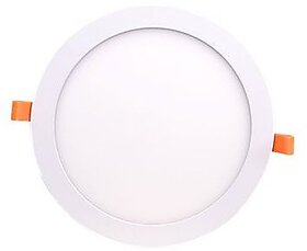 4 Watts Bright Round LED Panel Conceal Light - Round Shape (Color-Natural White)P-1