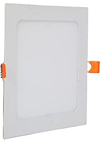 8 Watts Bright Square LED Panel Conceal  Light - Square Shape (Color-Warm White) P-1