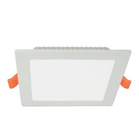 15 Watts Bright Square LED Panel Conceal Down Light - Square Shape (Color-Warm White)P-1