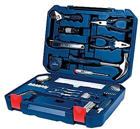 Bosch All-in-One Metal Hand Tool Kit (Blue, 108-Pieces