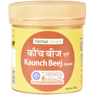 Herbal Canada Kaunch Beej Churna (100g) Pack Of 2