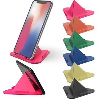                       Mobile Holder Stand Triangle Pyramid Shape                                              