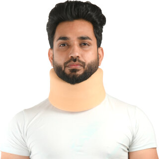                       Cervical Collar Soft Cervical Spine Pain Relief Collar Neck Support Collar for Men  Women                                              