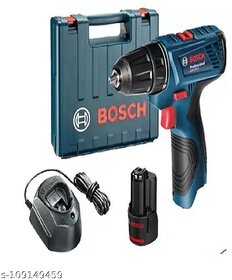 BOSCH GSR120-Li Cordless Drill Driver (Single Battery) 06019G80F1 Angle Drill  (10 mm Chuck Size) BLUE P-1