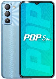 Tecno Pop 5 Pro (Ice Blue3GB/32GB) 6000mAh 6.52