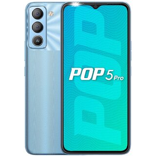 Tecno Pop 5 Pro (Ice Blue3GB/32GB) 6000mAh 6.52