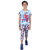 Kidzee Kingdom  Round Neck  Boys Regular T-Shirt and Track Pant  Half-Sleeves  Multicolor  Cotton