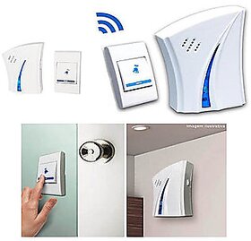 BAOJI CORDLESS/WIRELESS/CALLING REMOTE DOOR BELL FOR HOME/SHOP/OFFICE