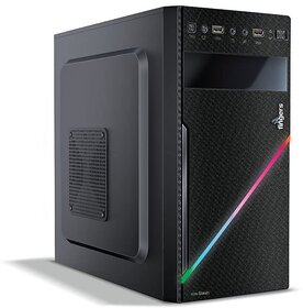 FINGERS RGB-Slash Computer Case (Micro ATX PC Cabinet with ARGB Lights  7 Colours 13 pre-set Modes)