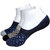 Ankii Men Cotton Self Deign Low Cut /Footie/Peds/Shoe Liner/Loafer Socks, Pack Of 3