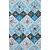Shakrin 210 TC Indian Glace Cotton 1 Bedsheet (60 x 90 ) + 1 King Size Pillow Cover (20 x 30) Aqua Box