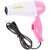 Hair Dryer Fold Able 1000W (Pink/Blue)