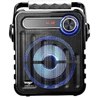 Zebronics BUDDY 5 W Wireless Bluetooth Portable Speaker With Supporting Carry Handle LED Display USB TF/SD Card AUX FM and RGB Lights