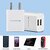 ZEBRONICS Zeb-MA5222 USB Charger Adapter with 1 Metre Micro USB Cable 2 USB Ports for Mobile Phone/Tablets (White)