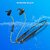 Zebronics ZEB-YOGA Wireless Bluetooth Supporting Earphone With Neckband Supports Magnetic Switch Control Dual Pairing Call Function Voice Assistant Water Resistant amp Upto 21hrs Playback Time (Black).