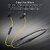 Zebronics ZEB-YOGA Wireless Bluetooth Supporting Earphone With Neckband Supports Magnetic Switch Control Dual Pairing Call Function Voice Assistant Water Resistant amp Upto 21hrs Playback Time (Black).