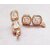 Fashionable American Diamond Stud Dropdown Earrings