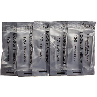 12G PIERCING NEEDLES ( PACK OF 5) 12G PIERCING NEEDLES ( PACK OF 5)
