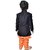 NFC Fashions Orange Art Silk Solid Kurt Payjama for Boys