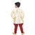 NFC Fashions Beige Cotton Blend Solid Kurt Payjama for Boys