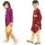 NFC Fashions Multicolor Art Silk Solid Kurt Payjama for Boys
