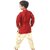NFC Fashions Beige Art Silk Solid Kurt Payjama for Boys