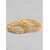 VBS Jewellery Set of 2 Gold Plated Enameled Handcrafted Bangle