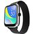 Zebronics DRIP Smart Watch with Bluetooth Calling 4.3cm,  10 Built-in  100+ Watch  100+ Sport Modes 4 Games Voice Assistant 8 Menu UI Fitness Health  Sleep Tracker (Metal Black)