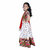 Kid Kupboard  Girls  Floral  Stitched  Cotton  Lehenga Choli with Dupatta Set For Girls  Multicolor  Solid