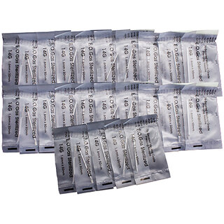                       14G PIERCING NEEDLE ( PACK OF 25)                                              