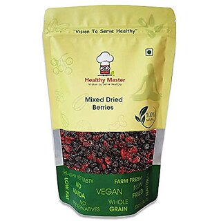                       Healthy Master Mixed Dried Berries - 1KG  Naturally Dried Mixed Berries  Premium Dehydrated Mixed Dried Berries  Gluten Free Non-GMO   Vegan  Healthy Snack                                              