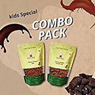                       Healthy Master Kids Combo Pack - 400 gm (Chocolate Cream Fills - 200 g Coco Vanilla Cream Fills - 200 gm )Kids Favourite                                              