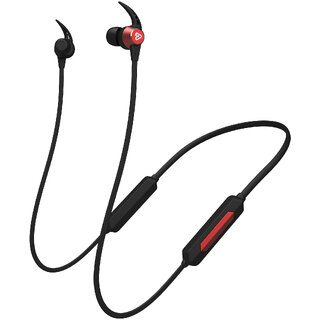 tunez Rhythm R50 Wireless Neckband Earphone with 20 Hours Play Time, Fast Charging(Red)